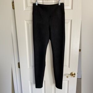 White House Black Market sueded leggings size 6